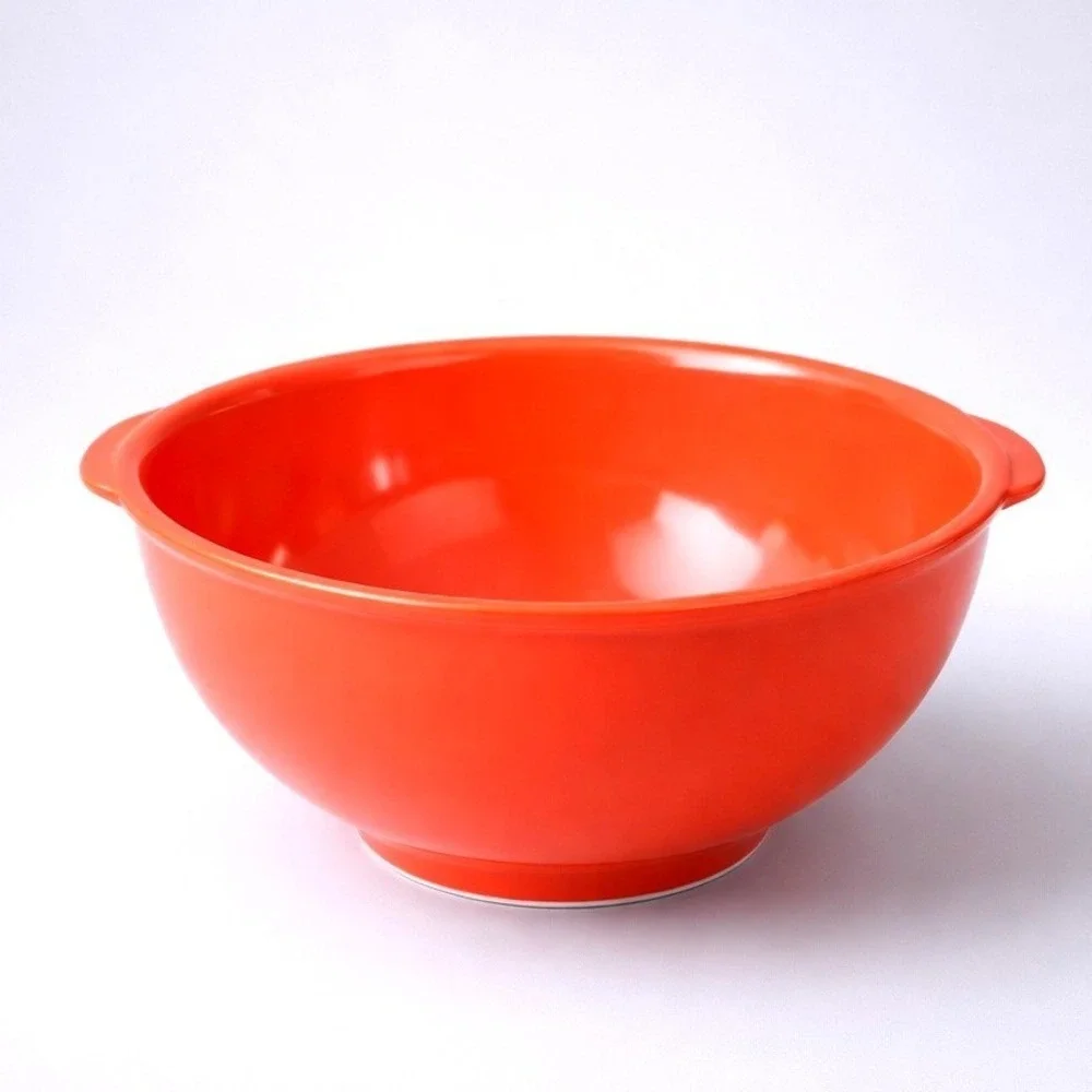 Himark‎ Ceramic Nesting Bowls Set of 4 Multicolor Good Retro Kitchenware